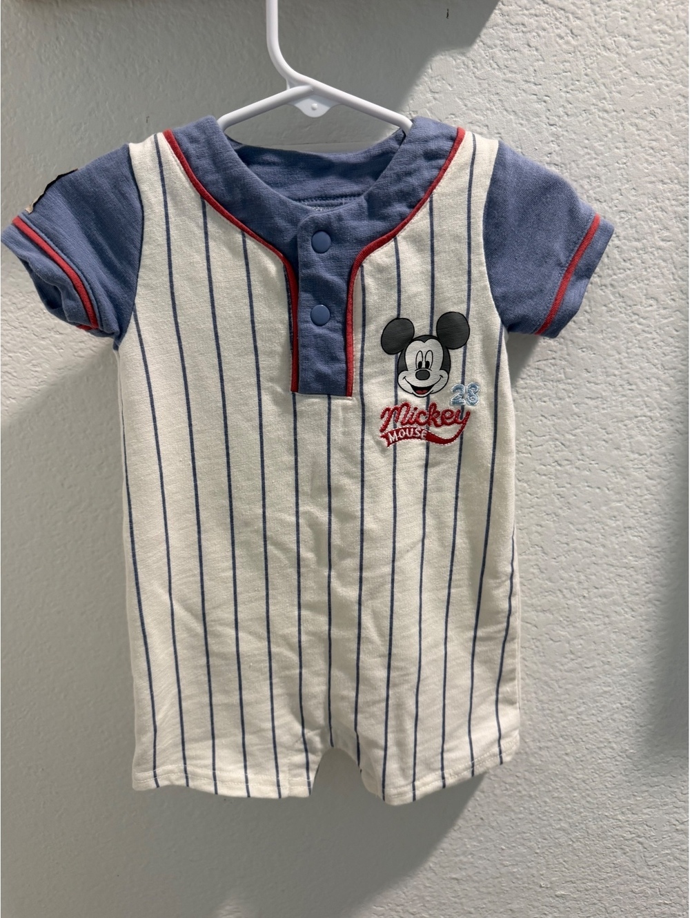 Disney Mickey Baseball Romper